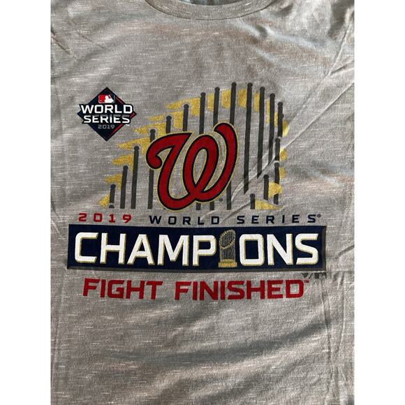 Washington Nationals 2019 World Series Champions XL T-Shirt - Picture 4 of 5